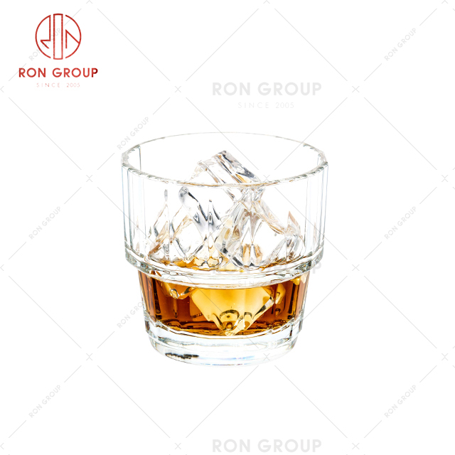 Fall resistant simple generous design hotel drink ware restaurant party juice whisky cup