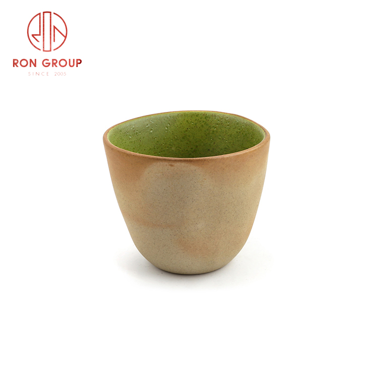 High quality Asian style ceramic dinnerware set restaurant hotel use abnormal cup ceramic bowl