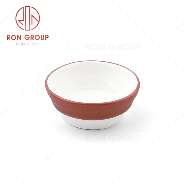 RN0660P00430 Hot Sale Classic Simple Design Rose Gold Ceramic Bowl