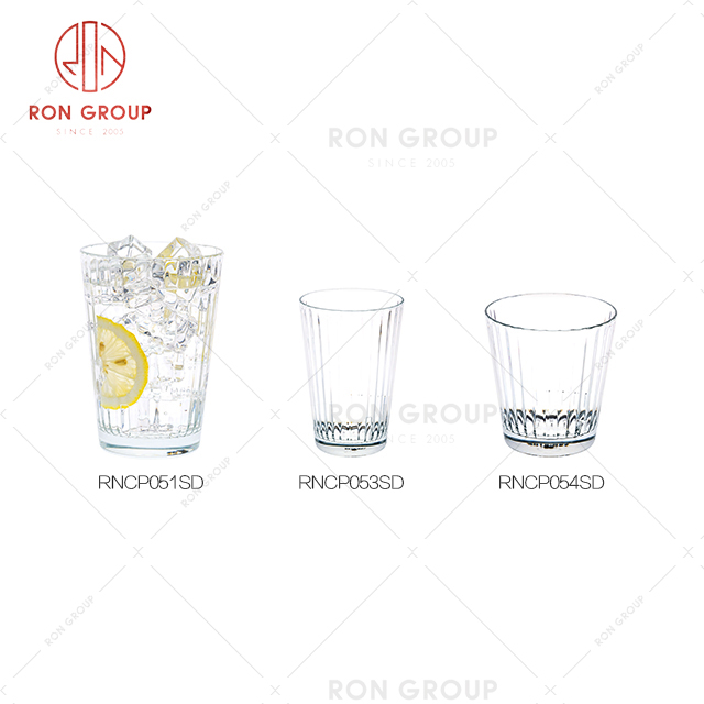 Coffee shop hotel front desk reception drink ware restaurant tumble resistant lemonade cup