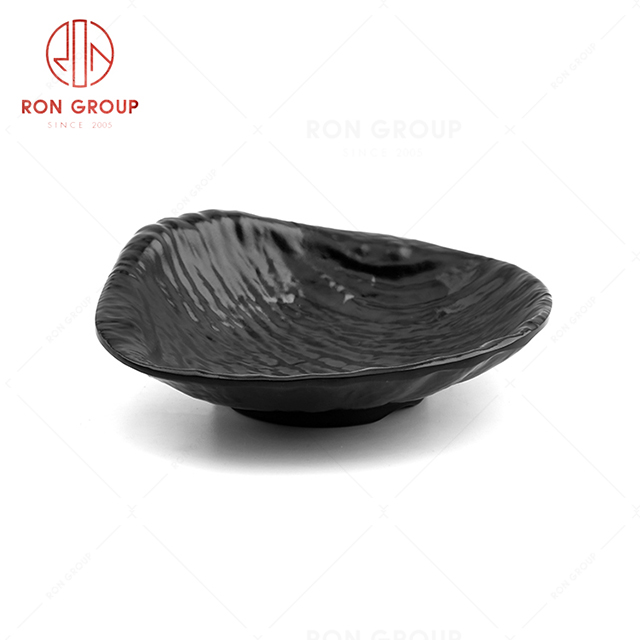Shell shape creative restaurant tableware interesting design hotel plate