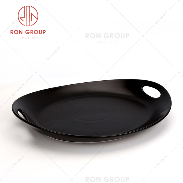 Square shape porcelain dishes for restaurant food grade porcelain ceramic plate charger flat plates