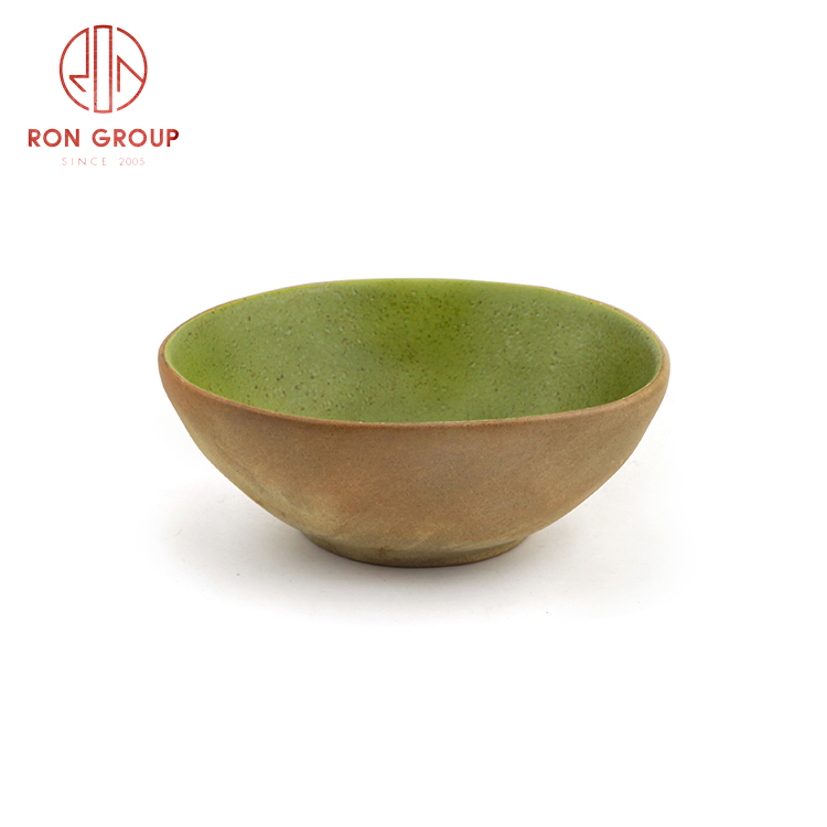 New arrived Asian style ceramic dinnerware set restaurant hotel use ceramic small size abnormal bowl