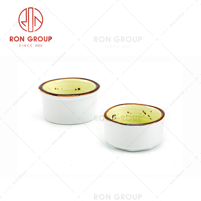 Wholesale Ramekin Ceramic European Dinnerware Set For Restaurant Hotel