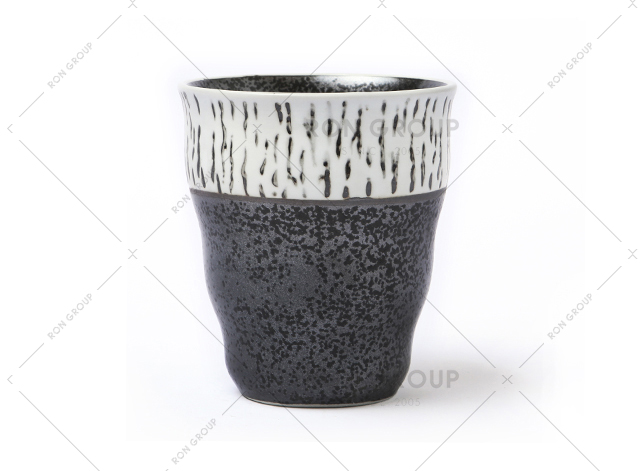 Abstract splash design trendy restaurant tea cup set star hotel tea water wine cup
