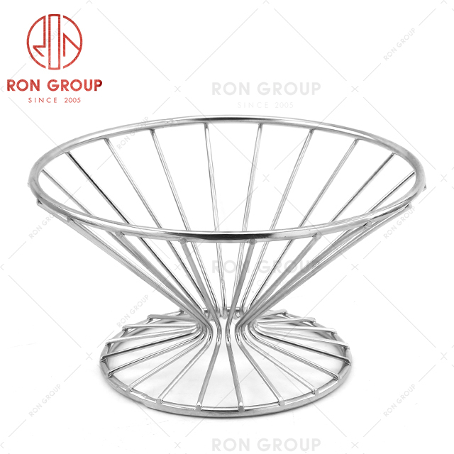 Wholesale supply high-quality restaurant kitchen tableware flat straight line mini chip shelf