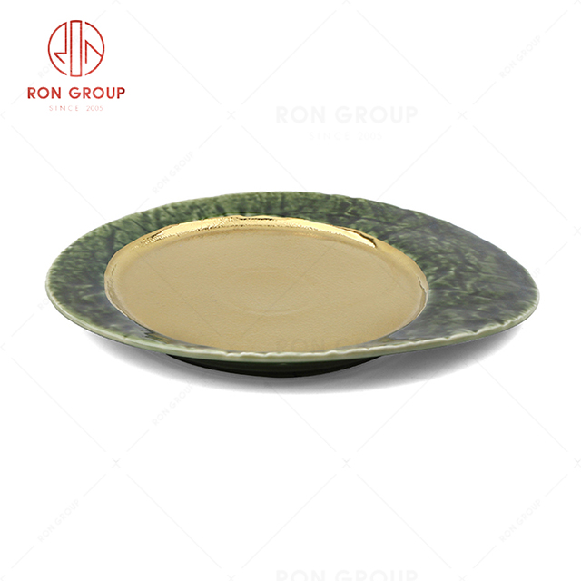 RN0660P00713  Wholesale Unique Design  Ceramic Round Plate