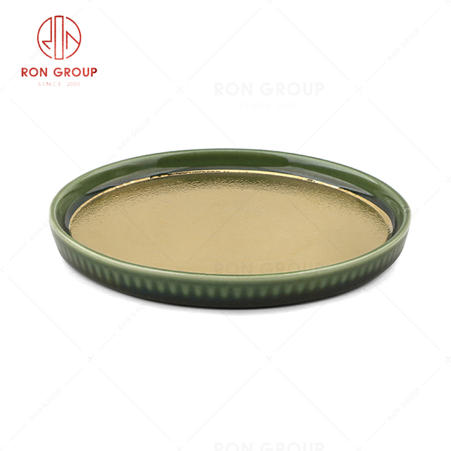 RN0660P00697 Wholesale High Quality Classic Style Ceramic Round Plate