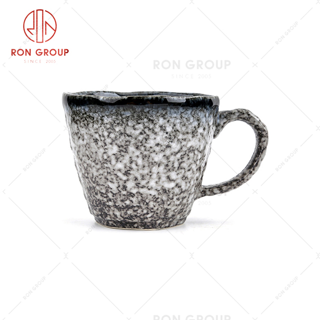 Wholesale supply new restaurant ceramic cups star hotel high-quality coffee tea water cups