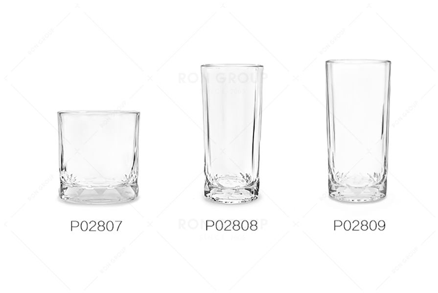 Leadless glass engraved long drink cocktail cup thickened juice cup foreign wine cup whisky cup spirits cup