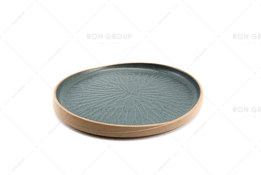 High quality porcelain sushi plate personalized ceramic plates for Asian style restaurant