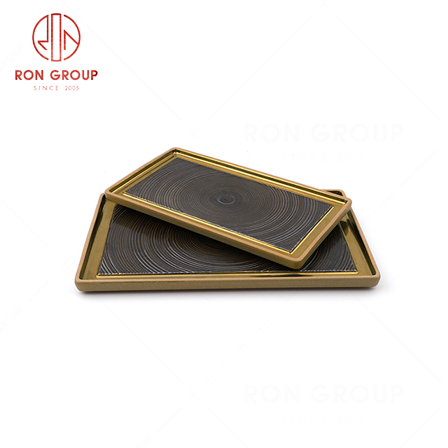 RN0040P00328-29 Wholesale  High Quality Classic Ceramic Rectangular Plate