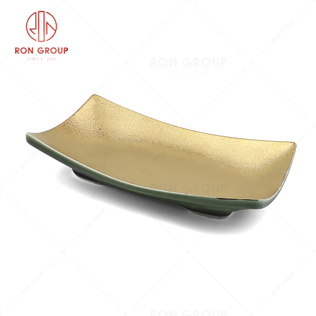 RN0660P00725  Hot Sale High Quality Exquisite and Durable  Ceramic  Rectangular Plate