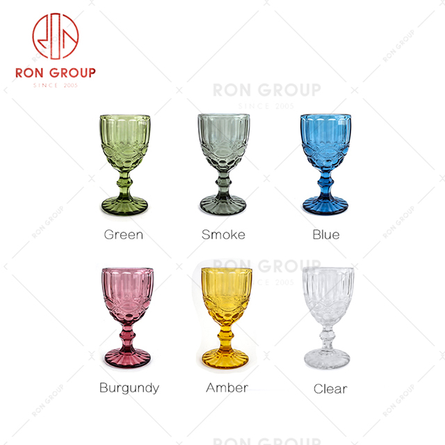 Classic series hotel cup set French restaurants common used glass cups