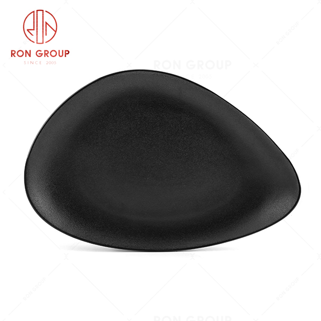 Western restaurant tableware irregular design creative steak plate