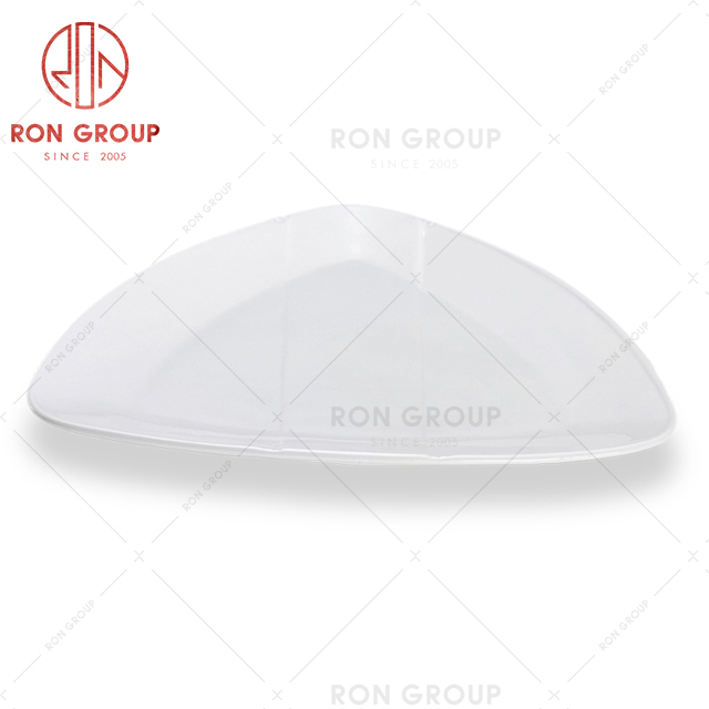 Japanese restaurant triangle design creative hotel tableware rice ball side dishes snack plate