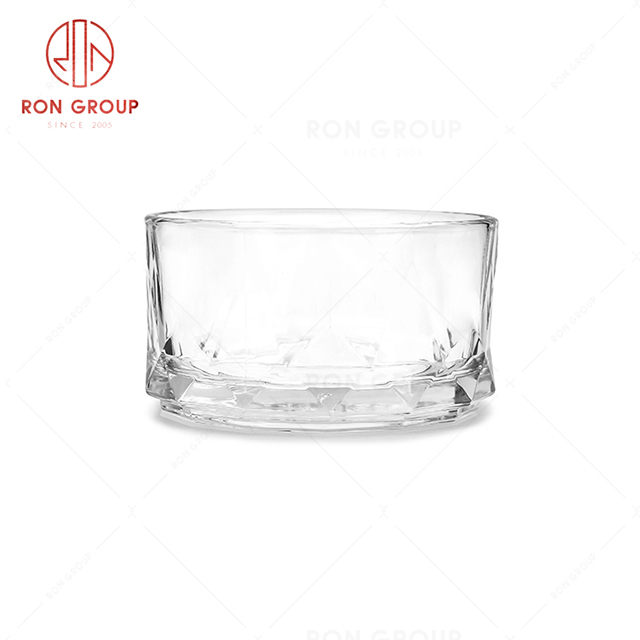 Small exquisite style restaurant tableware hotel hospitality glass candy cup ashtray