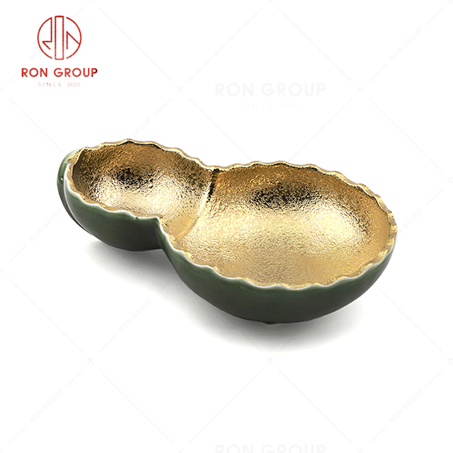RN0660P00621  Hot Selling High Quality Unique Gourd Shape Bowl