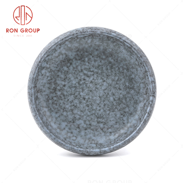 New style design hotel dinnerware restaurant banquet practical vat round plate