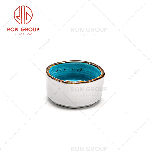 Lake Blue porcelain crockery for restaurants