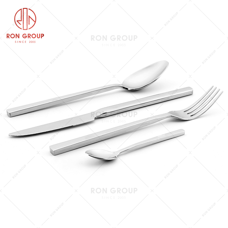 Founder design hotel tableware durable restaurant cutlery knife fork spoon